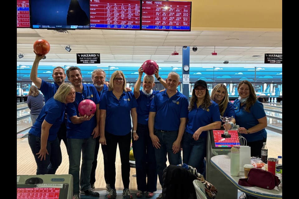 The Alzheimer Society of Simcoe County recently held its Bowling for Brain Health.