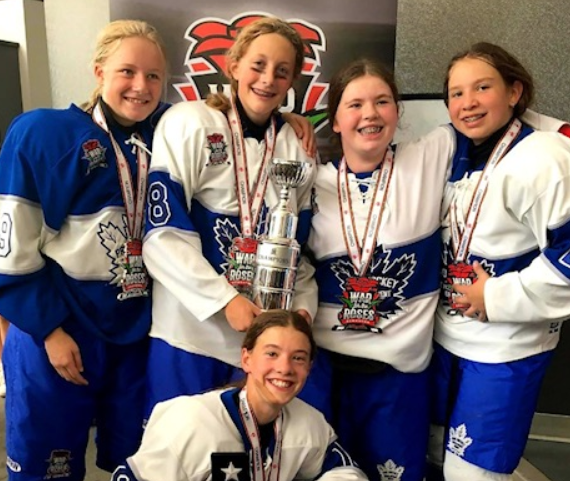 Barrie-area girls help lead Ontario to gold at inaugural hockey ...