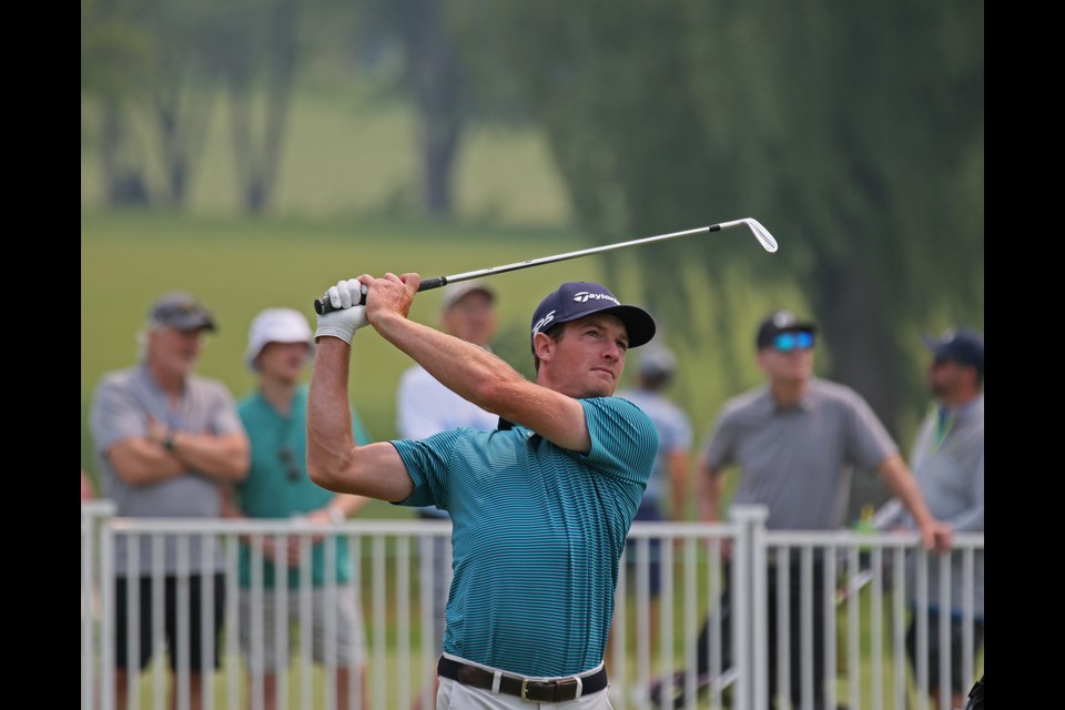 Horseshoe Valley's Drew Nesbitt is shown at the 2023 RBC Canadian Open.