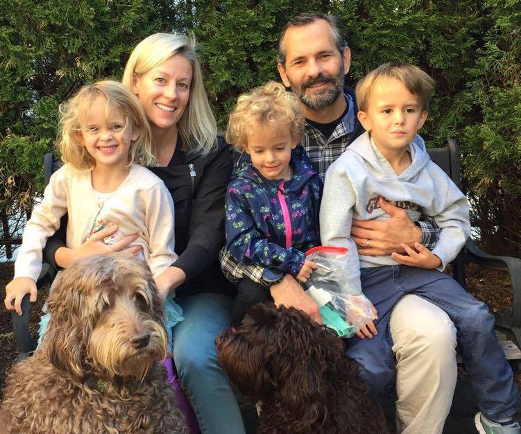 Tonya Rouse Hillenbrand and her family. Photo provided. 