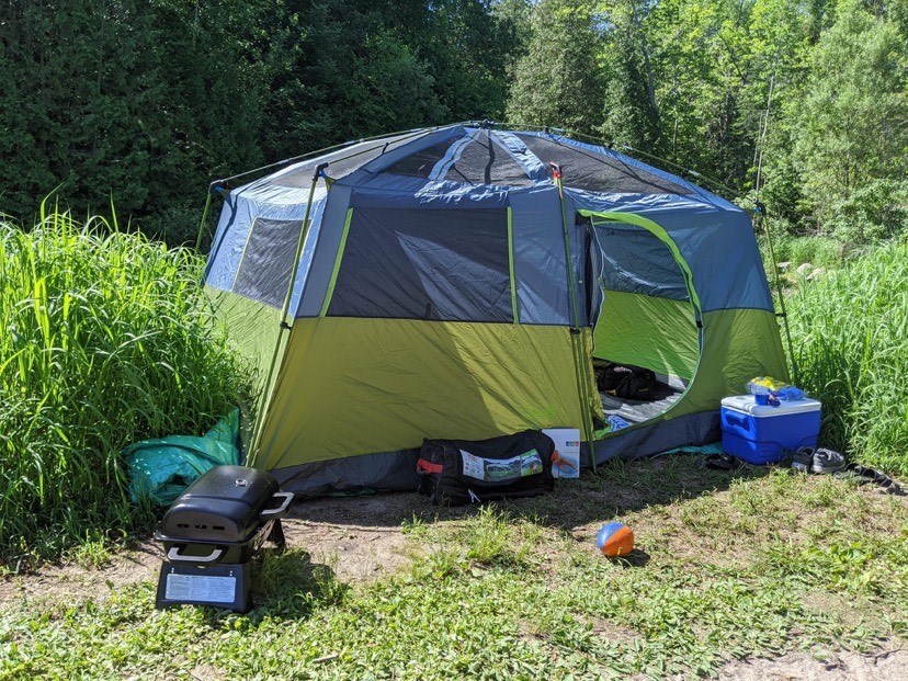 Coleman prairie trail cabin clearance tent