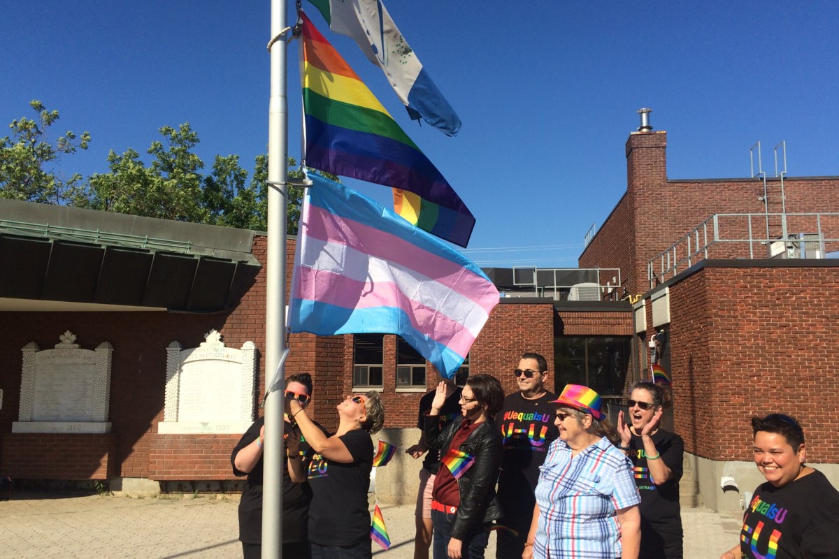 Pride flag to fly over city hall during four days of North Bay Pride