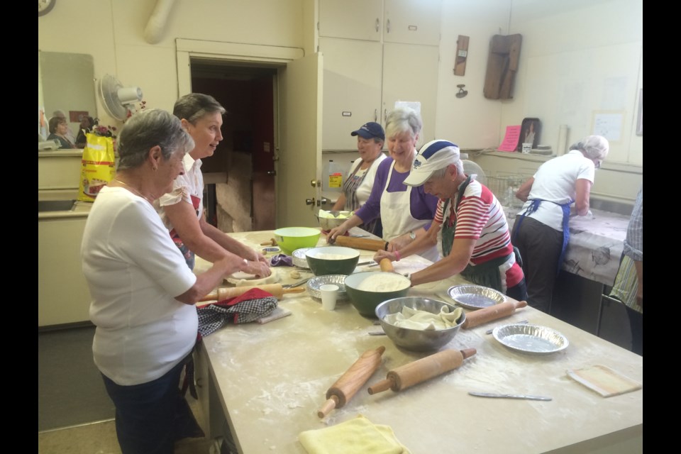 Trinity United Church forced to cancel apple pie fundraiser, but comes up with a creative option. 
File Photo: Linda Holmes 