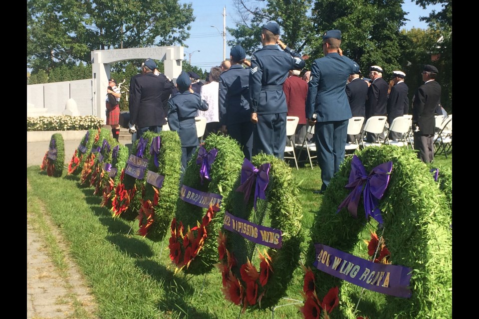 78th anniversary of the Battle of Britain commemorative ceremony North Bay