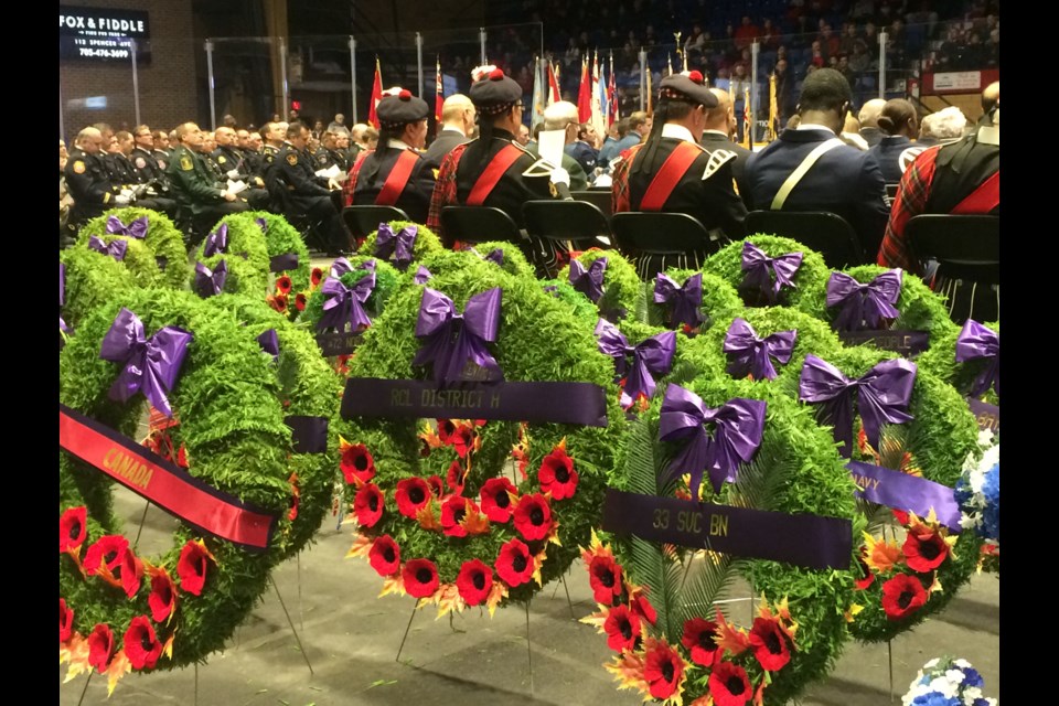 North Bay Remembrance Day Service photo gallery 2018