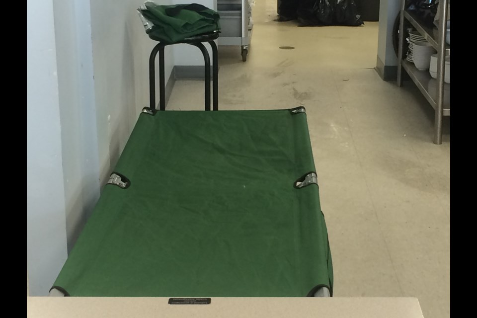 The Gathering Place has approval to provide 10 cots at its location for the Warming Centre