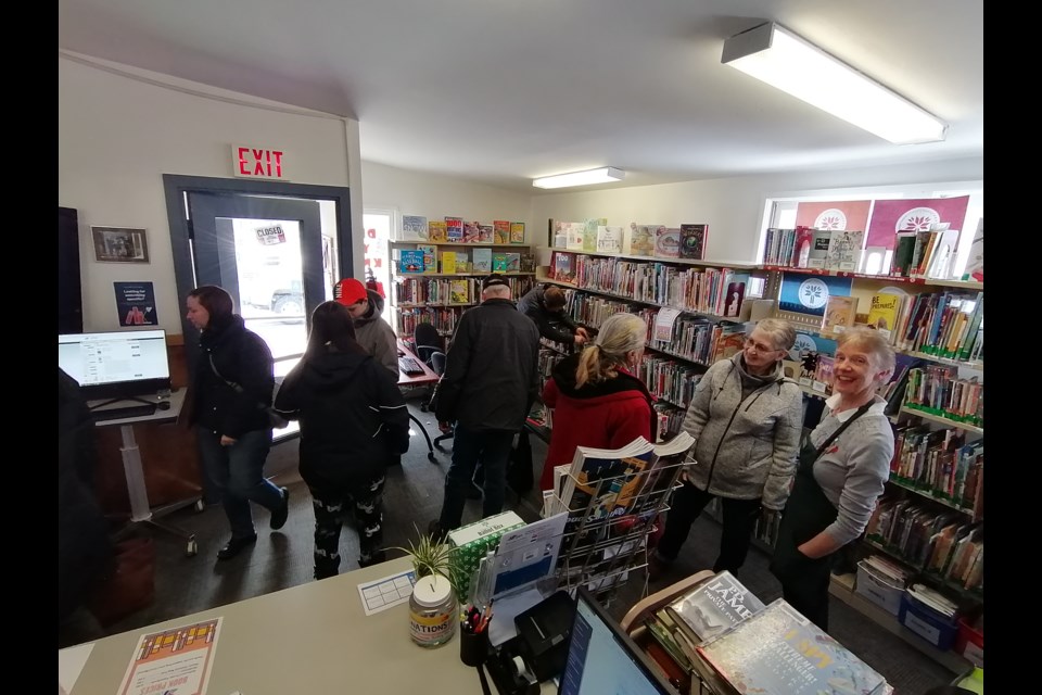 Proceeds from the Callander Public Library book sale go directly back into the library 