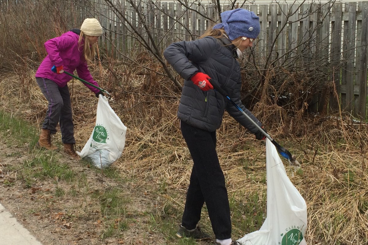 Volunteers pick up trash others leave behind North Bay News