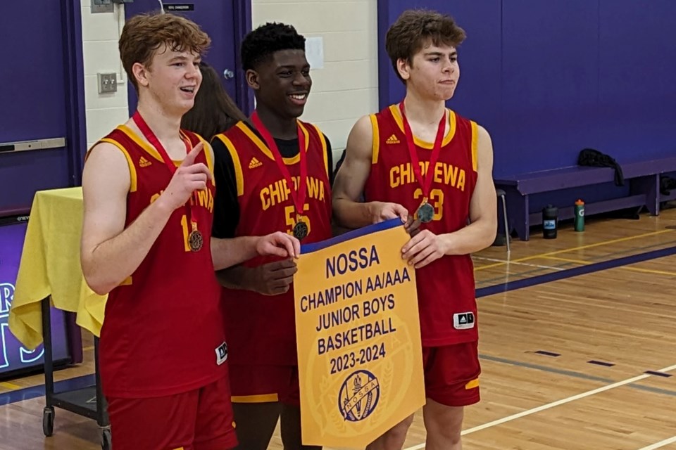 Resilient Chippewa juniors crowned NOSSA hoops champs North Bay News