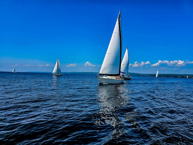 Blue Sky Sailing Club on Lake Nipissing.
Courtesy Blue Sky Sailing 