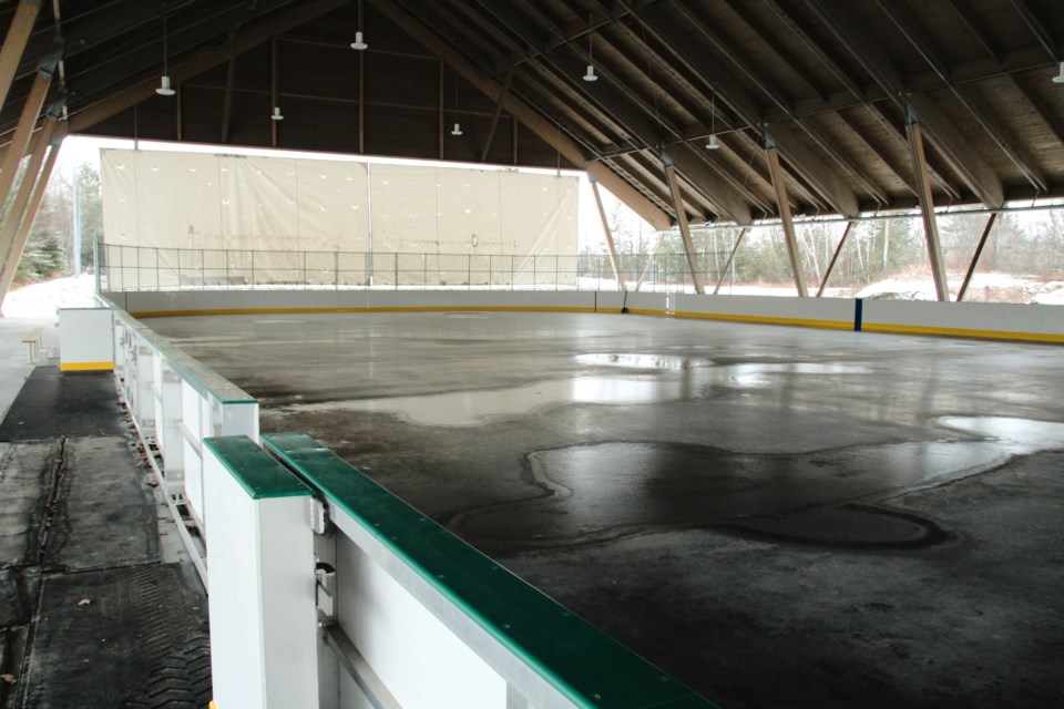 Callander is applying for a grant to help cover the cost of repairing the Bill Barber Arena's roof