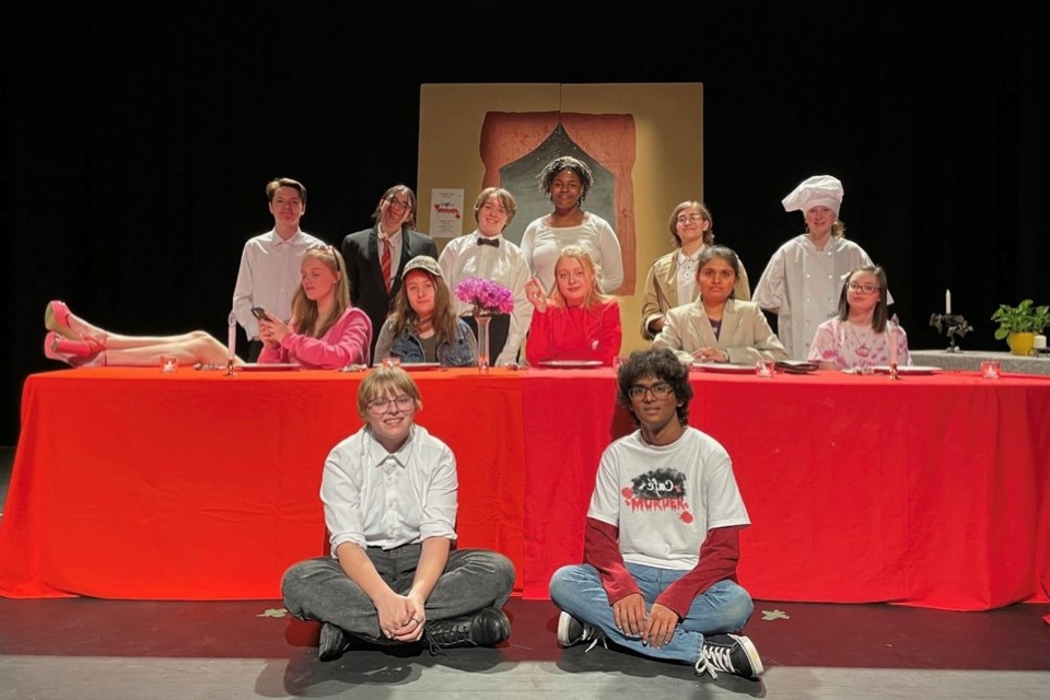 Chippewa students are ready to bring “Café Murder” to this year’s DramaFest / Photos supplied