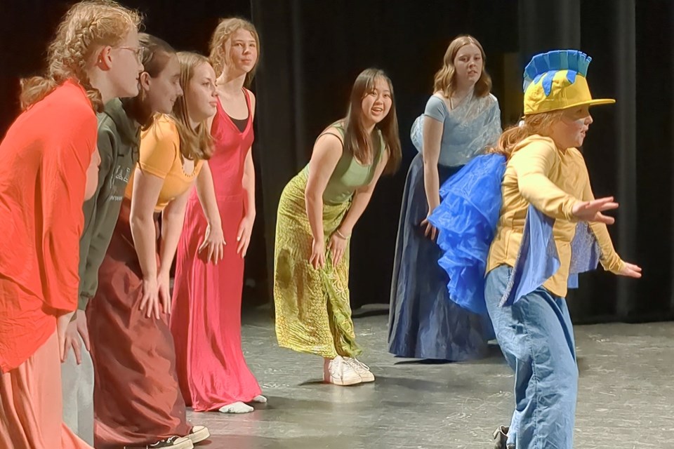 Students at Chippewa Secondary are ready to take you on an undersea journey during tonight's performance of The Little Mermaid, Jr