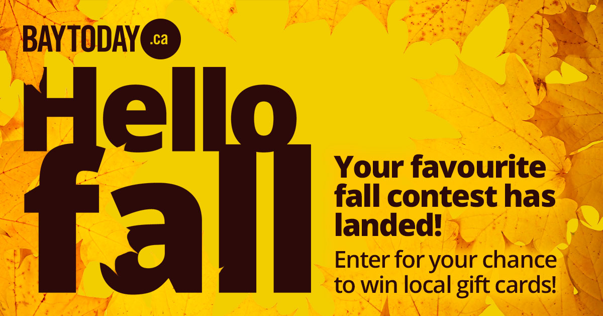 Hello fall! Your favourite fall contest has landed. Enter for your chance to win local gift cards!