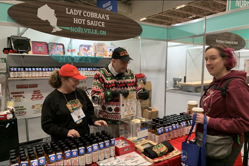 Heather Dewey and husband Paul MacDonald are behind the success of Lady Cobraa's Hot Sauce,