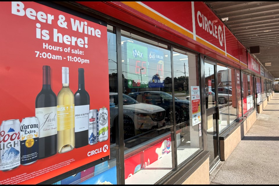 This Circle K convenience store on Marshall Park Drive made it clear customers could buy beer at that location.