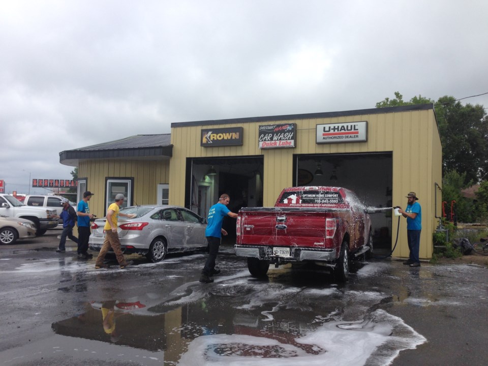 krown charity car wash 2015