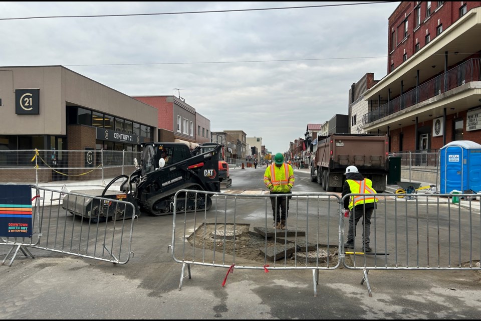 The first phase of the Making Over Main Street project is nearing completion