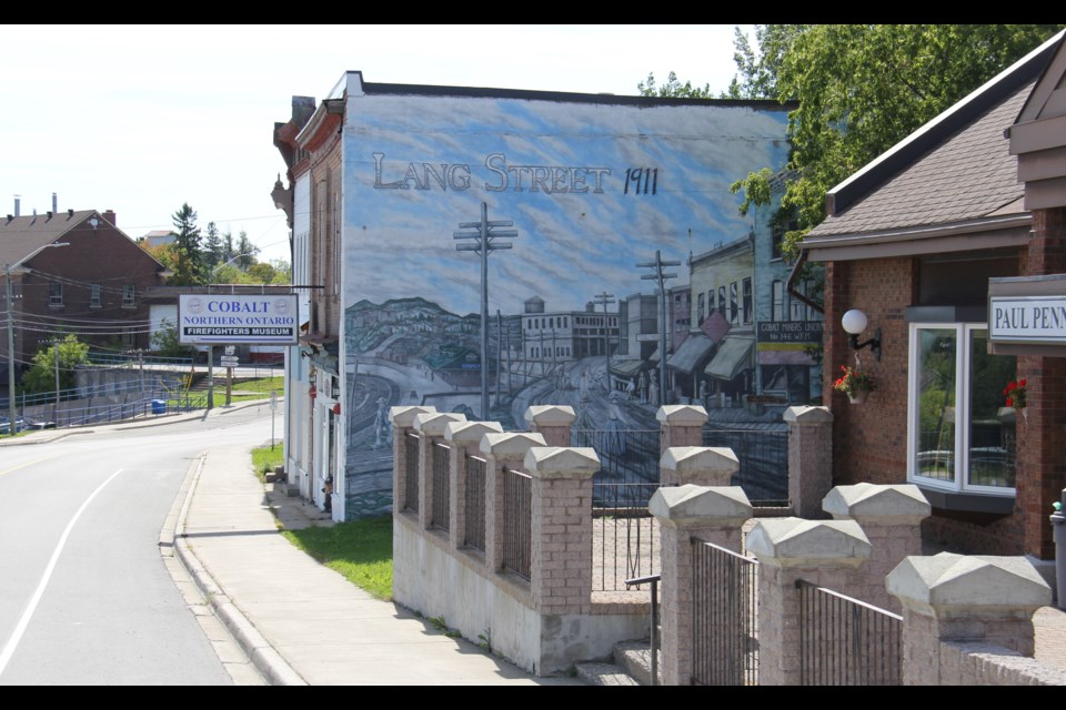 The town made an attempt to save the Firefighters Museum building, particularly the north wall with the mural, however, the inner rubble wall supporting the brick outer wall is quickly deteriorating.