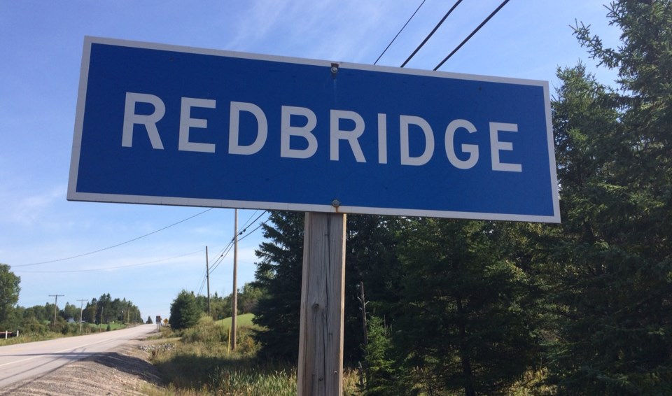 redbridge highway sign