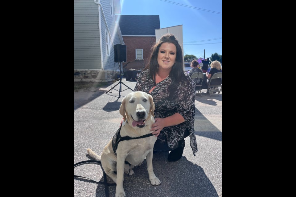 Malinda Hirvilammi, Health Promotions Coordinator at the Canadian Mental Health Association, North Bay and District. 