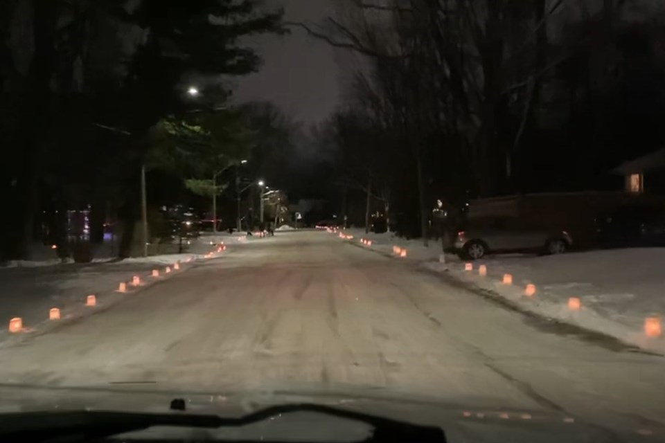 A holiday candle walk is being organized by Growing Resilient Neighbourhoods