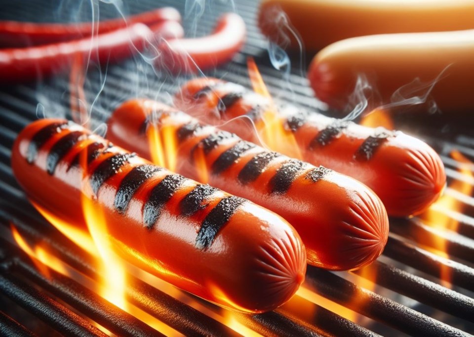 2024-hotdogs-on-a-barbeque