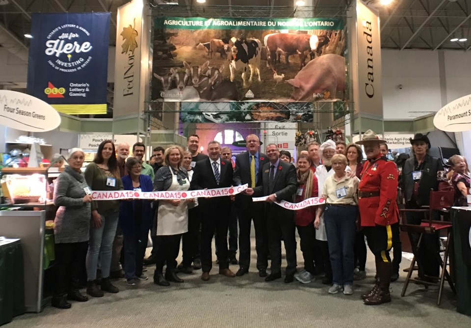 royal ag fair 1 ribbon cutting