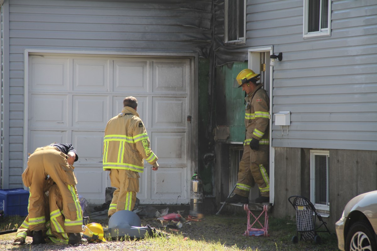 Firefighters Contain Exterior Home Blaze North Bay News