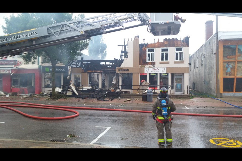 King Street in Sturgeon Falls Friday, July 15