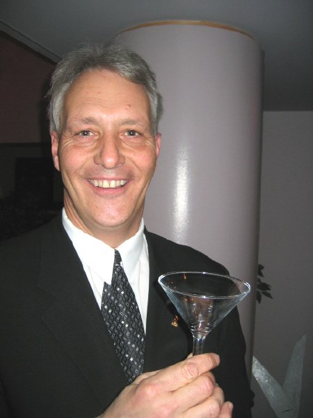 Deputy mayor Peter Chirico has had a martini name after him. Photo by Phil Novak.