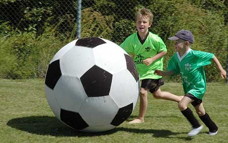 Soccer sure has changed over the years...<br><br>Photo by Marc Archambault