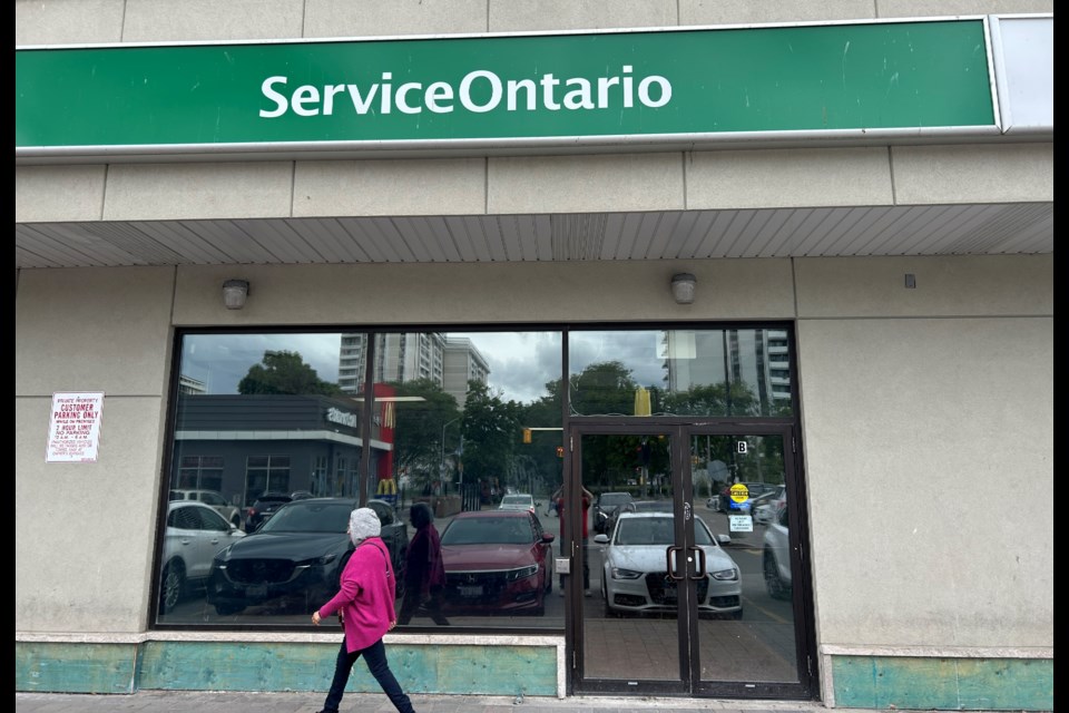 Previously you had to visit a Service Ontario office or apply online.