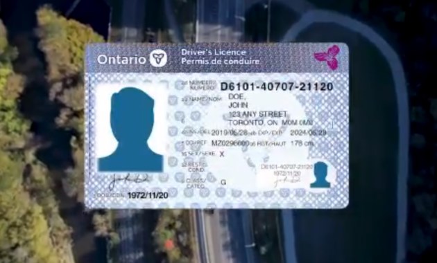 This is what your new Ontario driver #39 s licence will look like BayToday ca