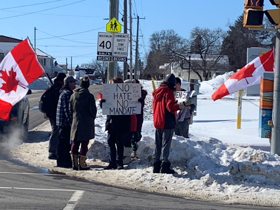 Students walk out for freedom outside St. Joseph-Scollard Hall - North ...