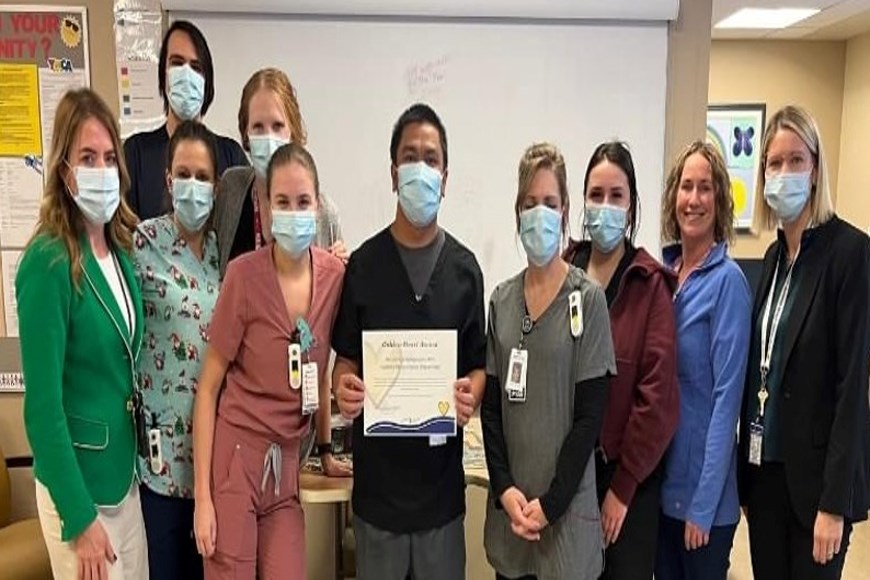 Inpatient rehabilitation team receives golden hearts - North Bay News