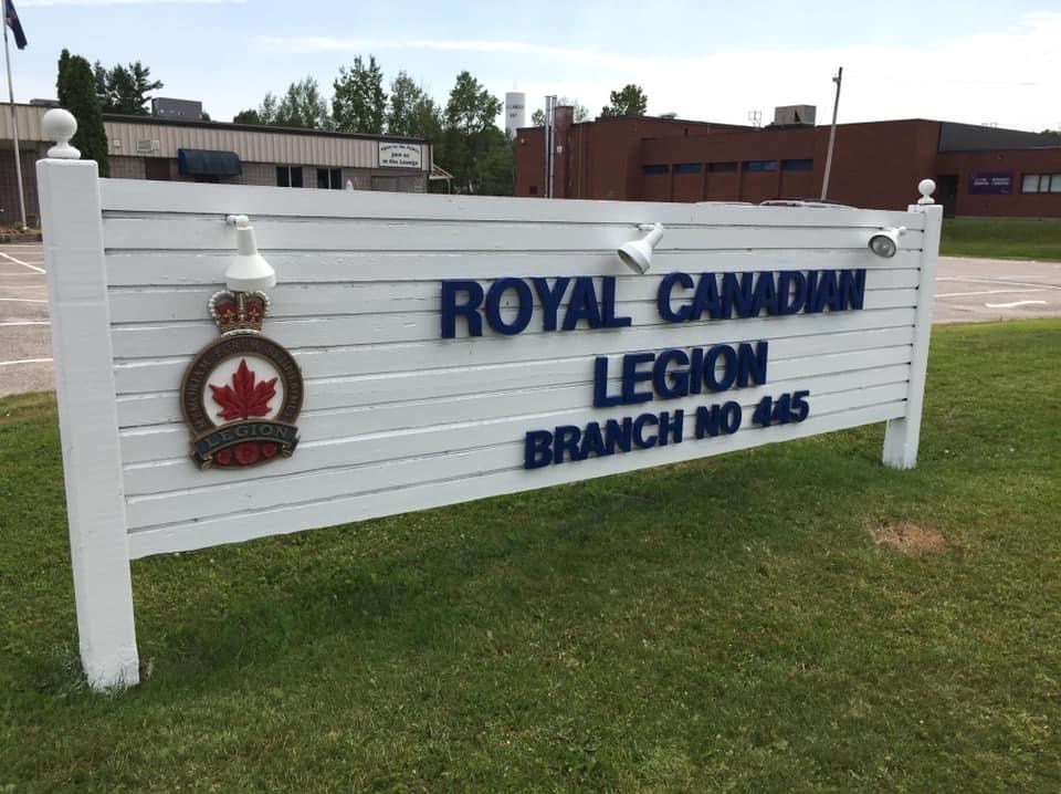 20201910 callander legion branch 445 sign