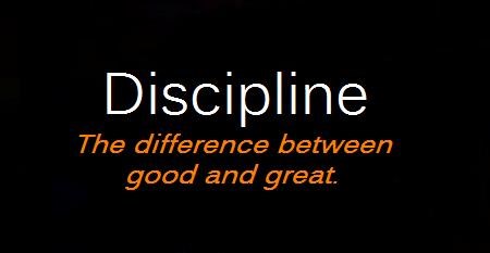 Be Disciplined and Be Rich - North Bay News