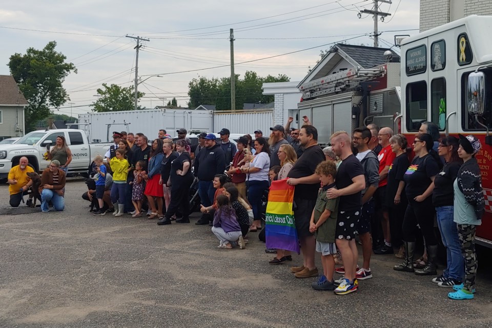 'Community is Unity' event at OUTLoud North Bay, in August 2022.