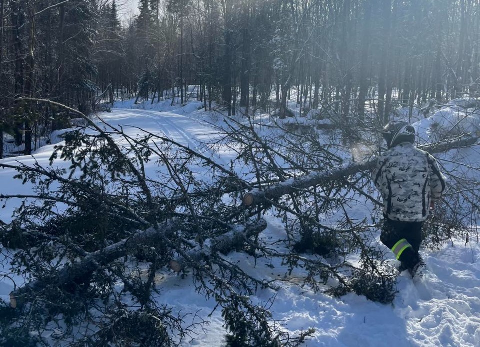 2023-01-08-north-bay-snowmobile-club-trail-cleaning