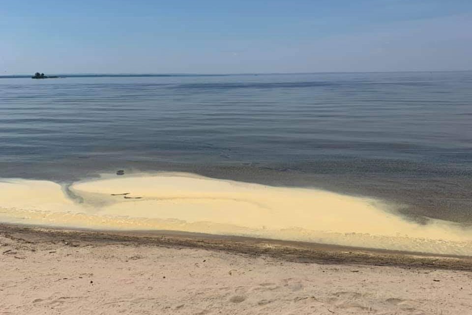 Photographer Robyn Colvin says this was taken on the "worst day for pollen" this spring on Lake Nipissing. 