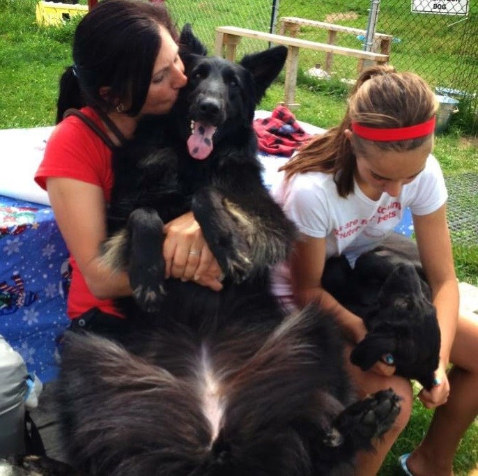 jeanneault, kathy daughter madison dog koshie 2016