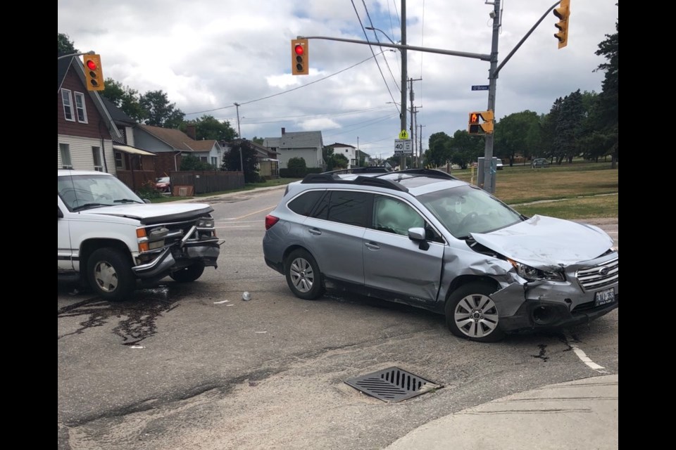 High and O'Brien intersection. Photo courtesy Sheldon Forgette.