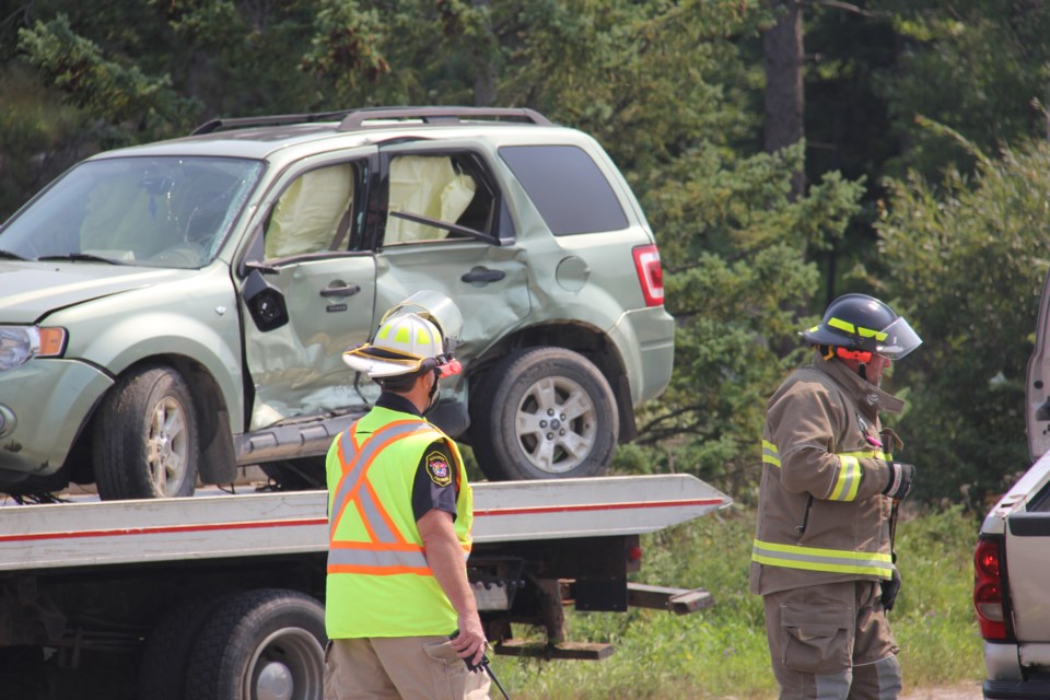 Callander Bay Drive and Highway 94. Jeff Turl/BayToday.