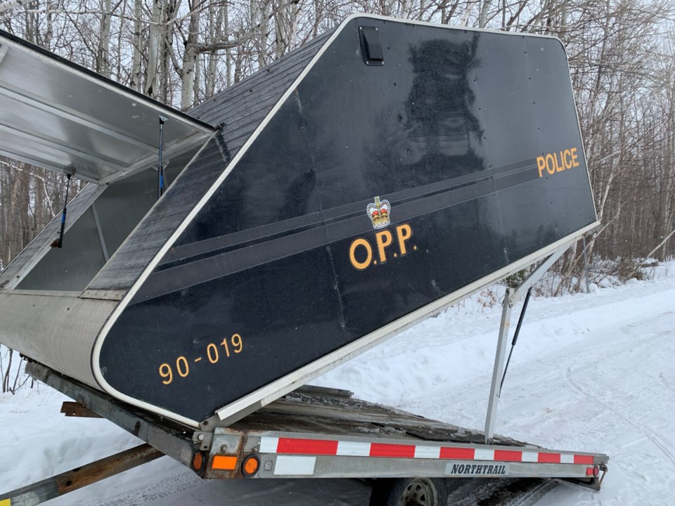 20200202 snowmobile trailer OPP turl