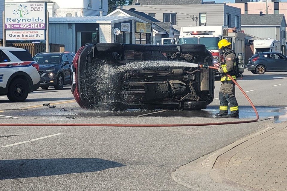 Monday morning on Cassells Street west of O'Brien.