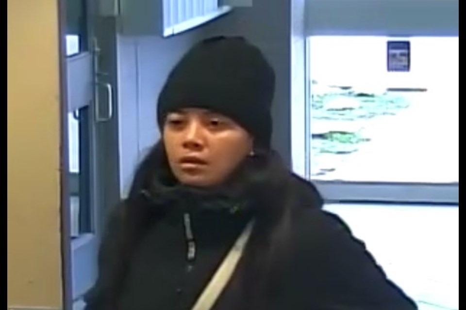 One of three suspects in a debit card theft