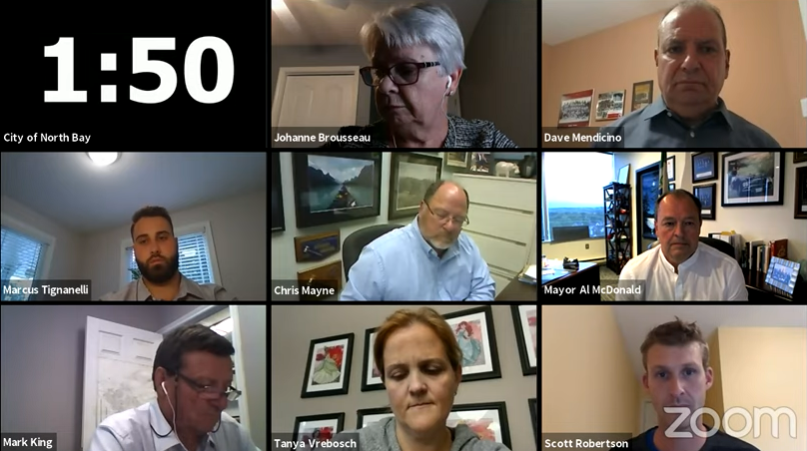 2020 09 10 Virtual Town Hall Screenshot