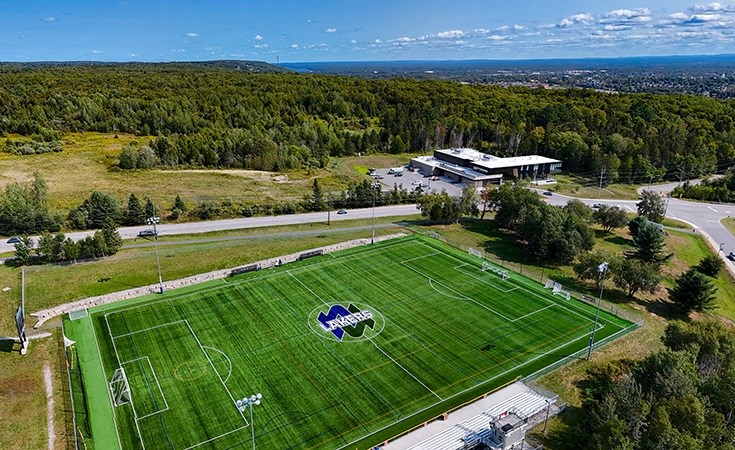 Nipissing University soccer field