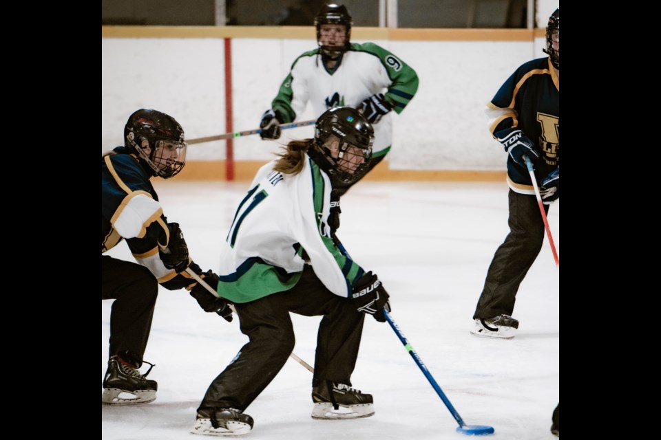 Nipissing Lakers Ringette team 